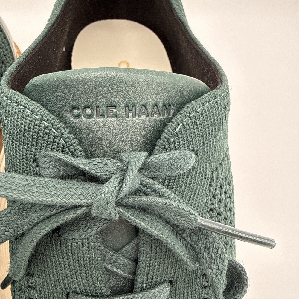Cole Haan Women's ØriginalGrand Platform Wingtip Style W28988 Size 11B Green‎ - Picture 4 of 10